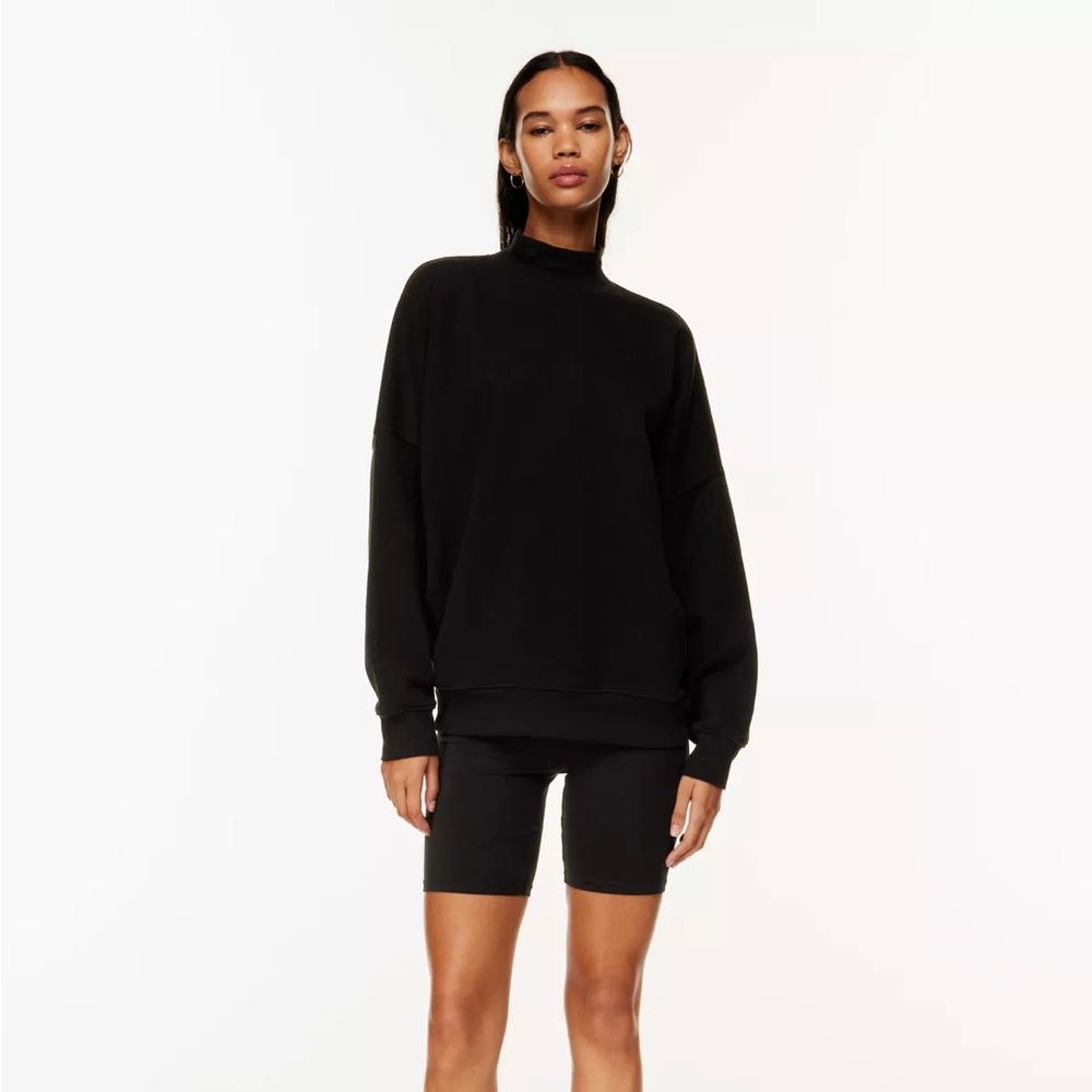 TNA Cozy Fleece Mega Mock Sweatshirt